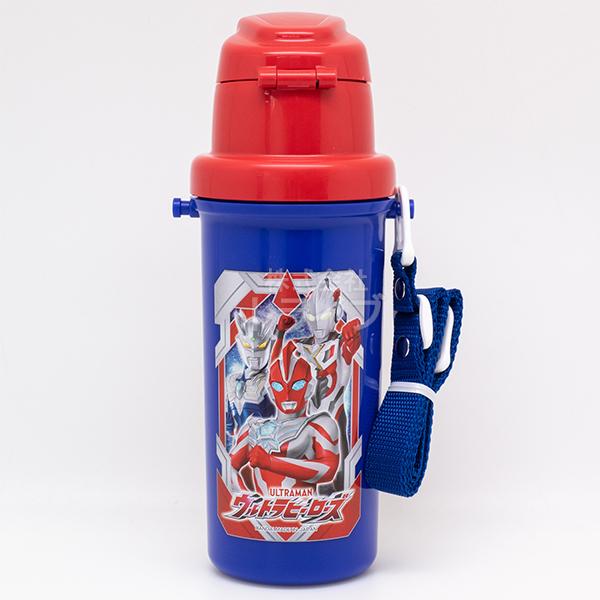 ウルトラマン オメガ 直飲み水筒 ワンタッチ式 600ml プラボトル SC