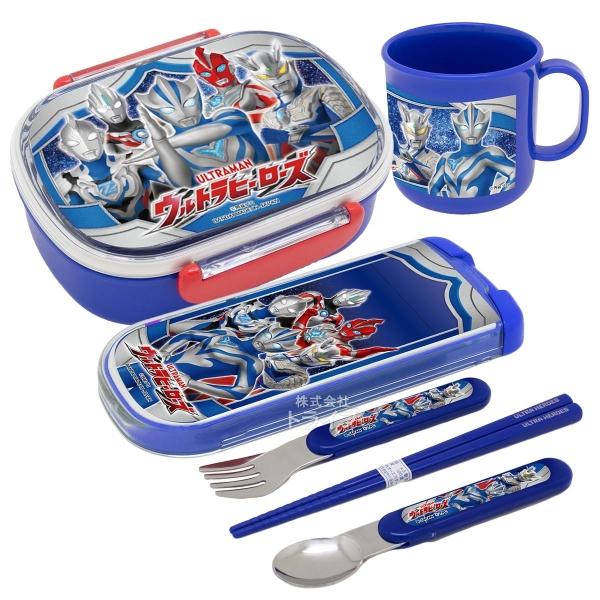 ウルトラマン テオ 小判型お弁当箱 360ml トリオ コップセット