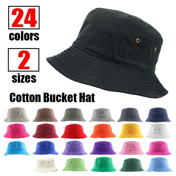 格安販売中 Newhattan ニューハッタン バケット ハット コットン サイズ２種類 大きいサイズ メンズ レディース 帽子 Aynaelda Com