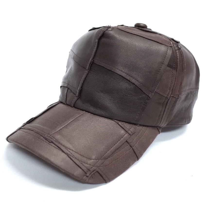 THROB&CO スロブ all leather patchwork cap オールレザー