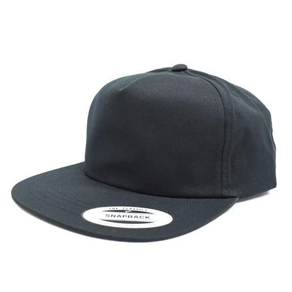 Yupoong WAY OF LIFE スナップバックキャップ 黒 YUPOONG】ユーポン｜6パネル クラシックスナップバックキャップ