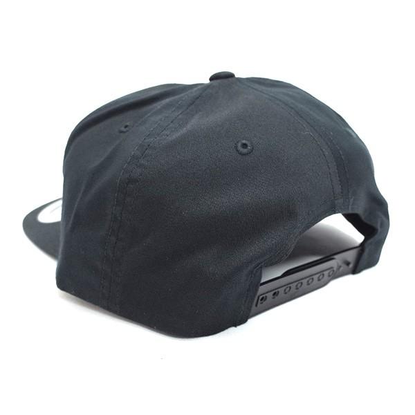 Yupoong WAY OF LIFE スナップバックキャップ 黒 RATS/EMBROIDERY CAP 