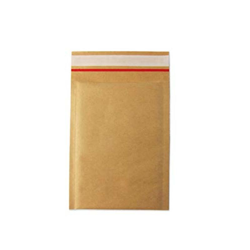アリアケ梱包 薄い クッション封筒 スマホサイズ 小物 内寸:140×210ｍｍ クラフト茶色 (25枚セット)