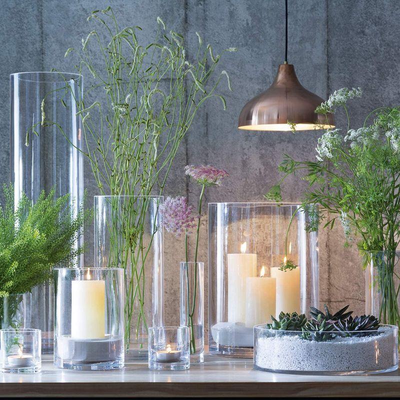 LSA(エルエスエー) フラワーベース(花器) クリア 高さ24cm COLUMN G330-24-992 エルエスエー フラワーベース 花器 クリア 高さ24cm COLUMN G330 サイズ