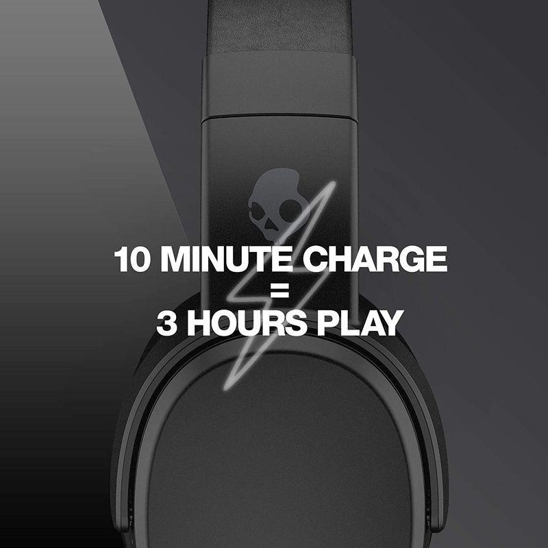 本日価格！！ Skullcandy Crusher Wireless ワイヤレスヘッドホン Bluetooth対応 BLACK S6CRW-K591国内正 【2304322080】(14331円)