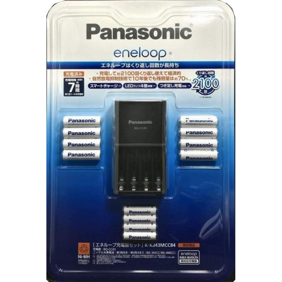 Panasonic エネループ 充電器セット 単三８本 ＋ 単三４本 2100回使える :202212082800:TH STORE Yahoo!店  - 通販 - Yahoo!ショッピング