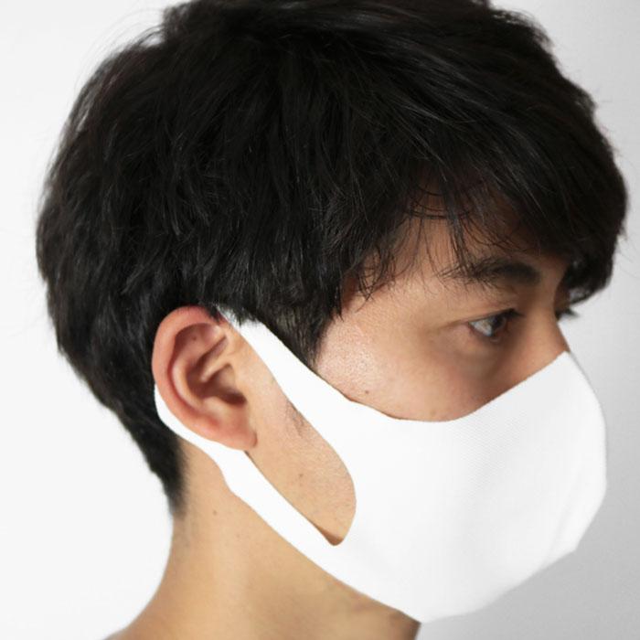 冷感 マスク 生地 接触冷感 マスク 日本製 4枚分 2枚入り×2セット 白 ホワイト 夏マスク 新パールニット ひんやり保つ 洗えるマスク |  | 09