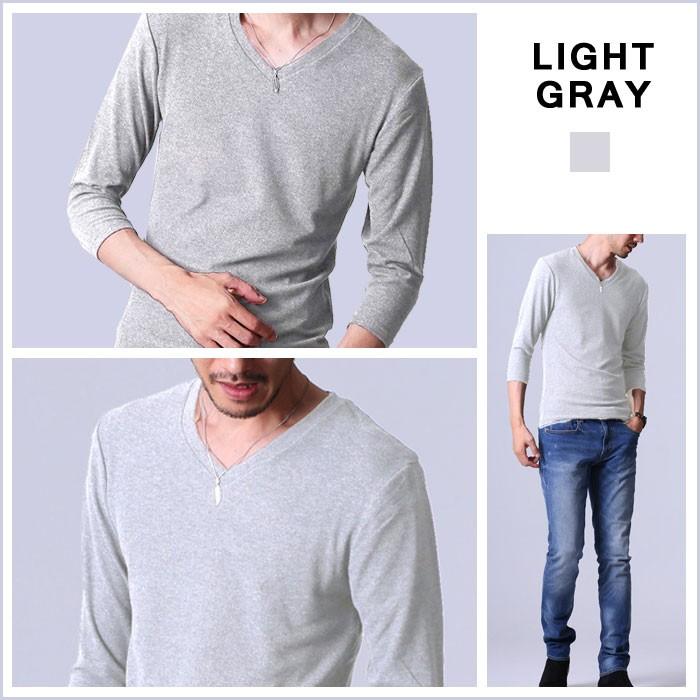 Tシャツ メンズ 半袖 7分袖 Vネック 丸首 カットソー おしゃれ 無地 七分袖 7分丈 長袖 ロンt ロングスリーブ トップス キレイめ ストレッチ Ftela フテラ Ftela 04 Thumbs Up 通販 Yahoo ショッピング