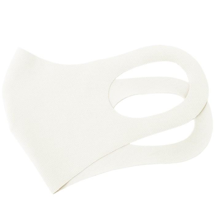 冷感 マスク 生地 接触冷感 マスク 日本製 2枚入り オフホワイト 夏マスク 新パールニット ひんやり保つ 洗えるマスク |  | 03