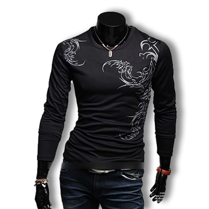 オラオラ系 ファッション Tシャツ メンズ ロンt ストレッチ カットソー 長袖 プリント ロングスリーブ トップス お兄系 コーデ 秋服 Buzz Wear バズ ウェア Xgo 002 Thumbs Up 通販 Yahoo ショッピング