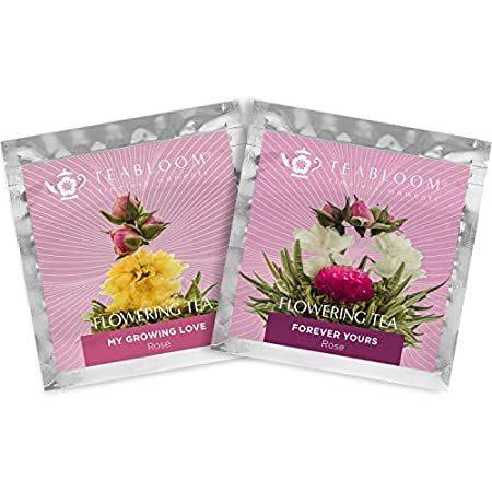 最新コレックション 《週末限定タイムセール》 Rose Blooming Tea Flowers - My Growing Love amp; Forever Yours Flowering Teas 並行輸入 pranknuts.com pranknuts.com