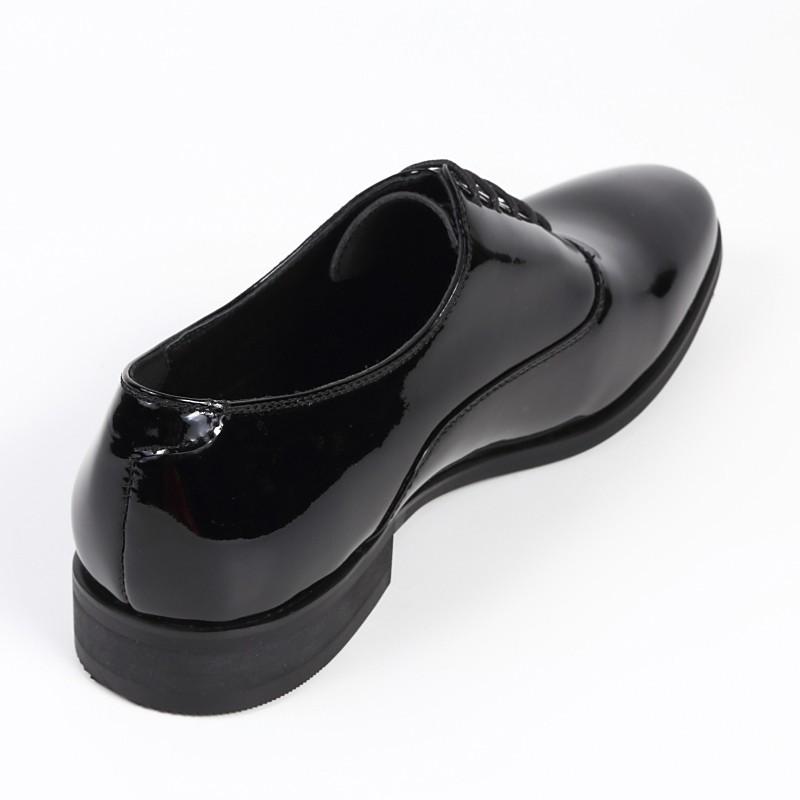 CHRISTIAN CARANO クリスチャンカラノ 053 本革 エナメル ビジネスシューズ - プレーントゥ スワール 内羽根 3E 撥水 |  | 03