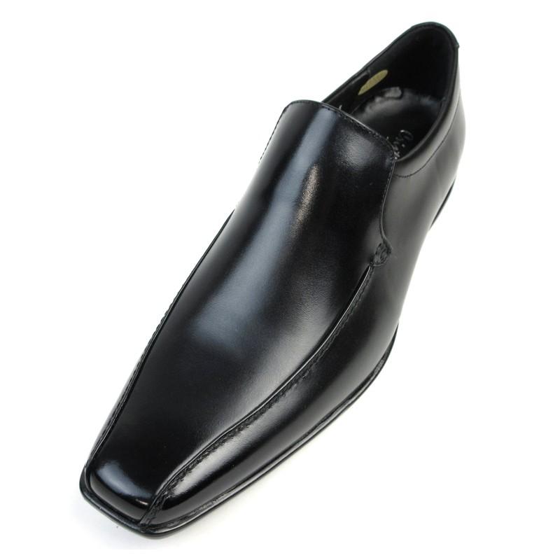 日本製 本革 メンズ シューズ スワールトゥ スリッポン 3E ショック吸収 疲労軽減 スポーツソール 撥水加工 - クリスチャンカラノ 262 | イグルス | 02