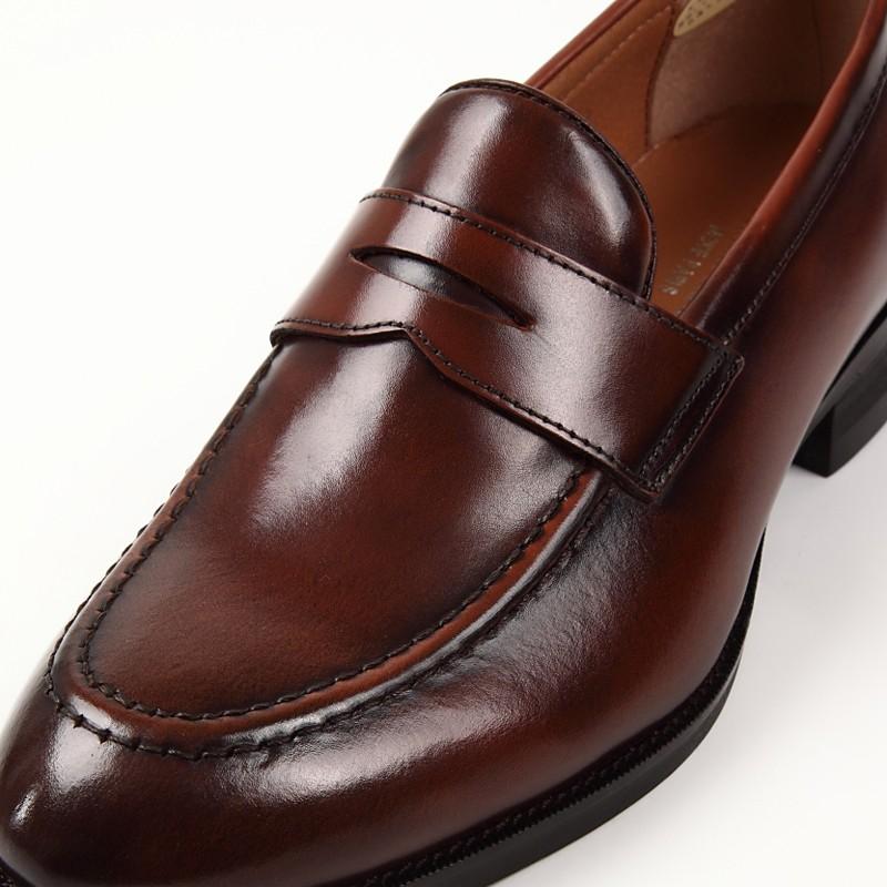 CHRISTIAN CARANO クリスチャンカラノ FH-25k キングサイズ ローファー ビジネスシューズ - 本革 バンプ スリッポン 3E 撥水 27.5cm〜30.0cm |  | 02