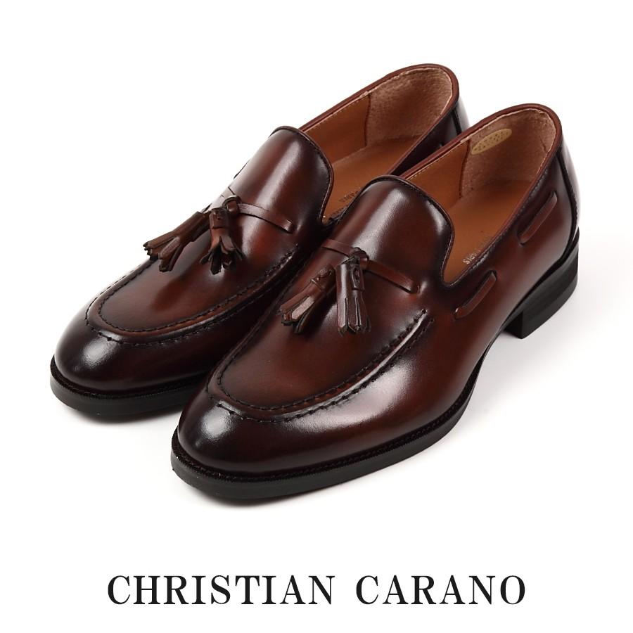 日本製 本革 ビジネス シューズ クリスチャンカラノ FH-26 タッセル