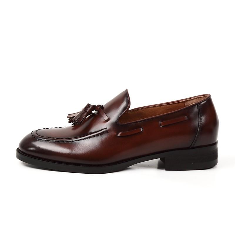 日本製 本革 ビジネス シューズ クリスチャンカラノ FH-26 タッセル