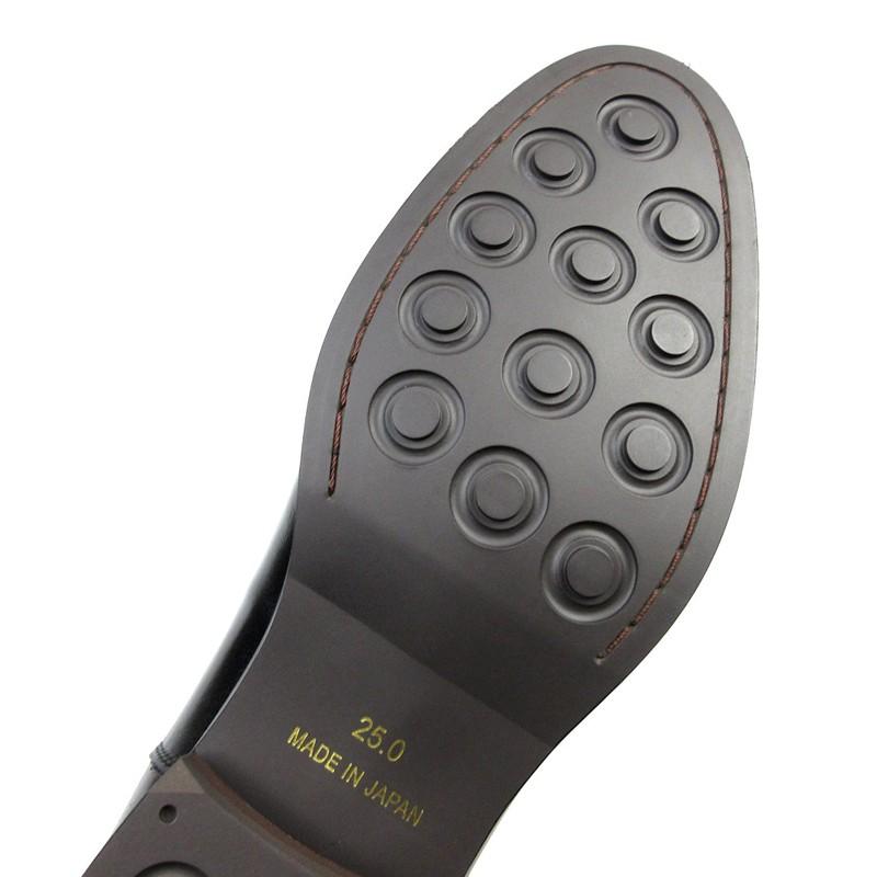 日本製 本革 紳士靴 メンズブーツ サイドゴアブーツ プレーントゥ 3E 撥水加工 . CHRISTIAN CARANO クリスチャンカラノ FH-28 |  | 05