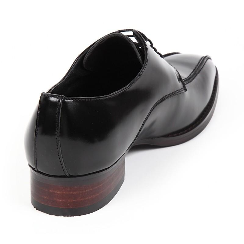 4E キングサイズ 日本製 本革 メンズ ビジネス ドレスシューズ . ロングノーズ スワール 外羽根 撥水 - クリスチャンカラノ TK-488K |  | 14