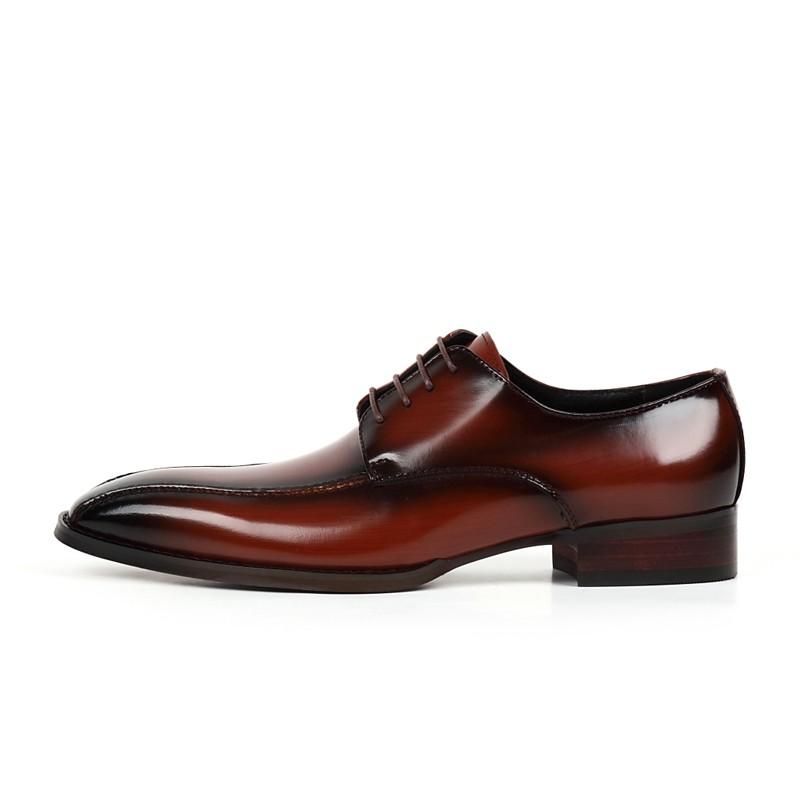 4E キングサイズ 日本製 本革 メンズ ビジネス ドレスシューズ . ロングノーズ スワール 外羽根 撥水 - クリスチャンカラノ TK-488K |  | 07