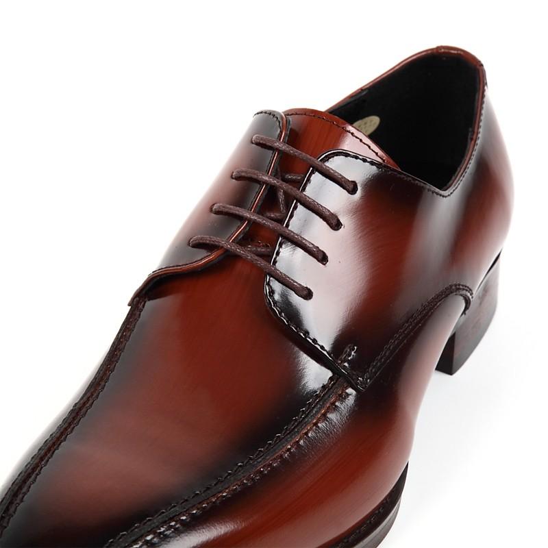 4E キングサイズ 日本製 本革 メンズ ビジネス ドレスシューズ . ロングノーズ スワール 外羽根 撥水 - クリスチャンカラノ TK-488K |  | 08