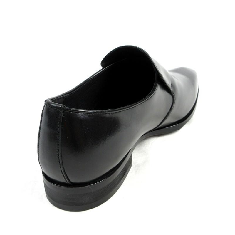 日本製 本革 メンズ ドレス＆ビジネスシューズ . プレーントゥ スワール ヴァンプ スリッポン 3E 撥水 - クリスチャンカラノ TK-881 |  | 15