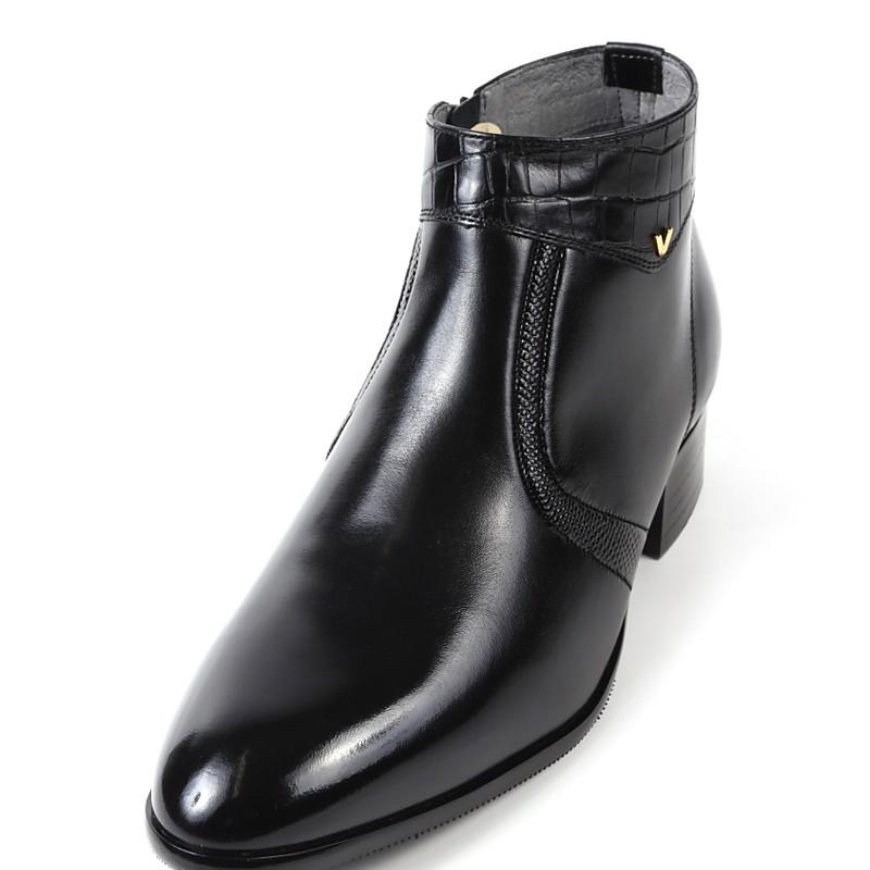 日本製 本革 メンズブーツ ビジネス＆ドレスシューズ プレーントゥ