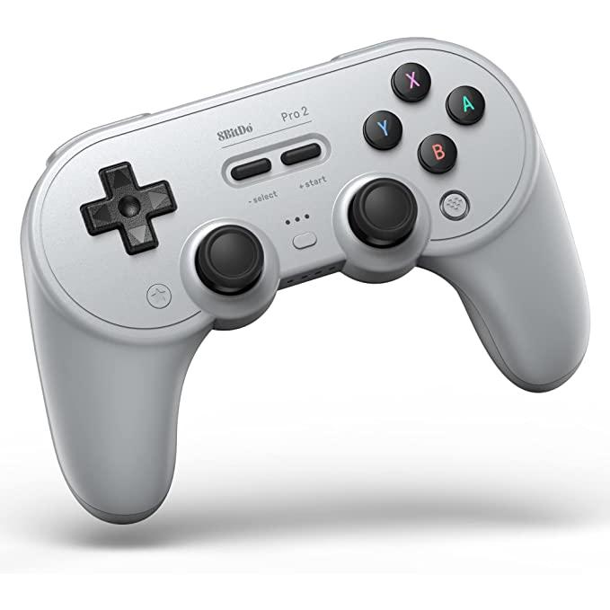 8Bitdo Pro 2 ゲームパッド（グレーバージョン）gray NS Switch・Windows・Android・macOS・Steam・Respberry Pi用 グレー | 