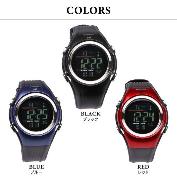 多機能な電波ソーラー腕時計 ウォッチ デジタル Dash 防水 ELバック