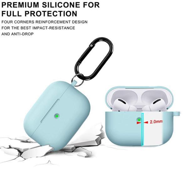 全20色】 AirPods Pro カバー シリコンケース エアーポッズ プロ