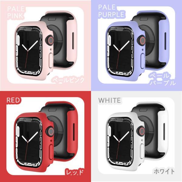 apple watch ケース Watch series 7 8 バンパーカバー フレームケース
