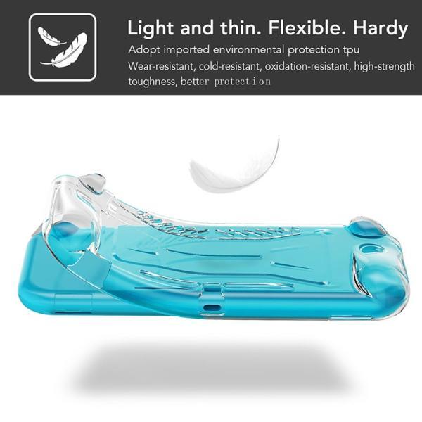 Nintendo Switch Lite ブルー本体　ケース・グリップ付き Nintendo Switch 任天堂スイッチライト 本体 ケース カバー グリップ