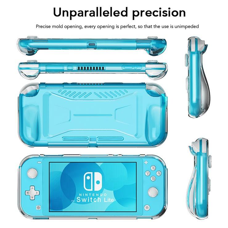 Nintendo Switch Lite ニンテンドースイッチライト ケース カバー ハンドグリップ付き ソフトケース TPU クリア 透明 無地 シンプル 耐衝撃 クリアケース｜thursday｜06