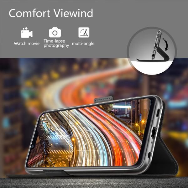 LG style 【上質な手触り】LG style3 L-41A シンプル 手帳型 レザー