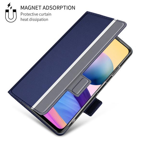 Redmi Xiaomi Note 10 JE / 10T シンプル 手帳型 レザーケース 手帳