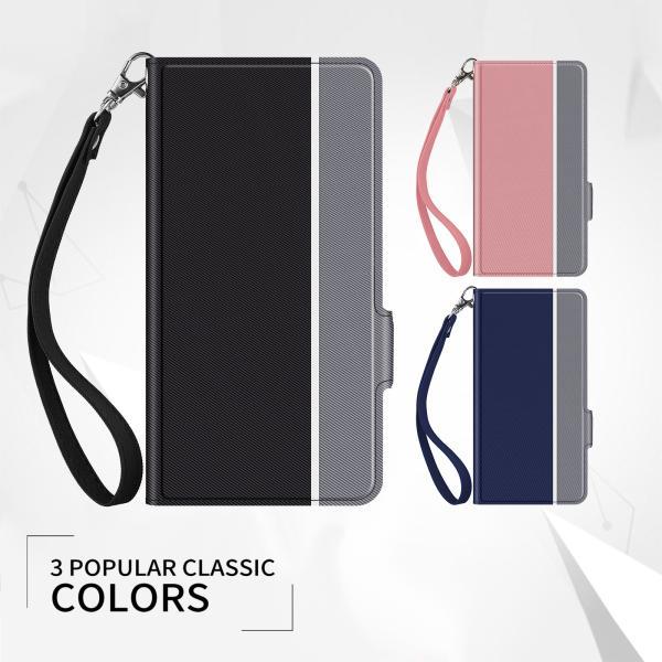 Redmi Xiaomi Note 10 JE / 10T シンプル 手帳型 レザーケース 手帳