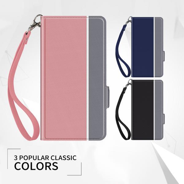 かんたんスマホ かんたんスマホ3 A205KC ケース カバー 手帳型 レザー