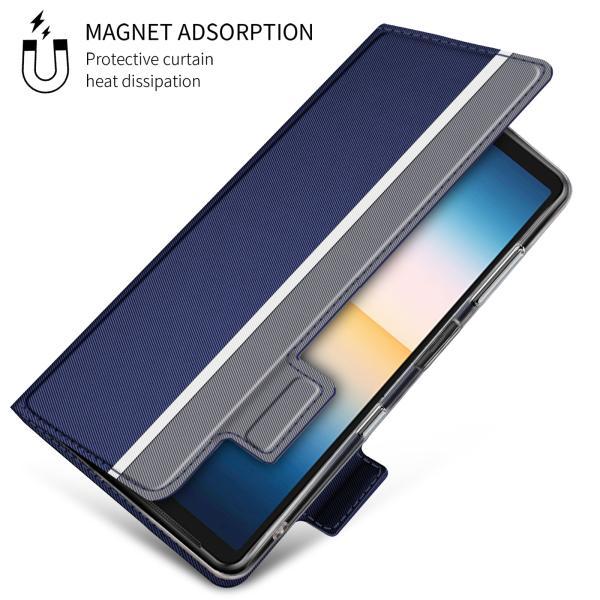 Xperia 1 III SO-51B SOG03 シンプル 手帳型 レザーケース 手帳ケース