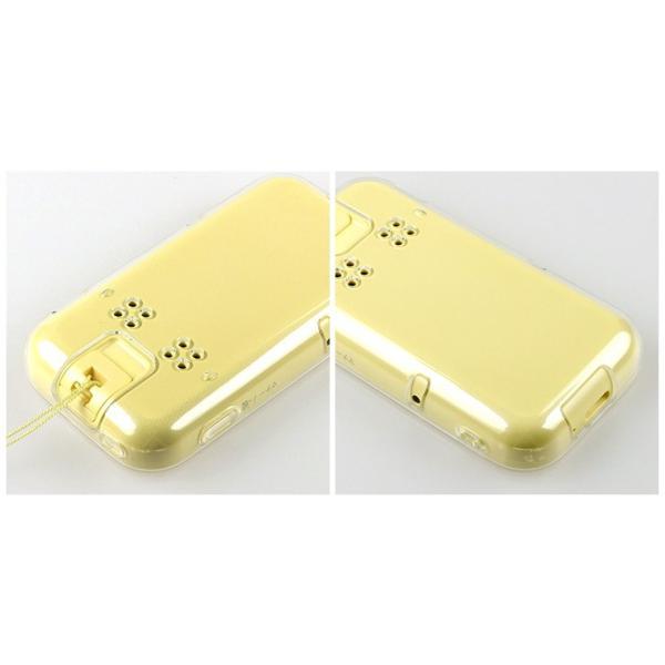ドコモ キッズケータイ SH-03M ソフトケース カバー TPU クリア ケース