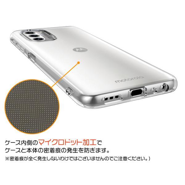 Motorola moto g52j 5G II ケース カバー ソフトケース TPU クリア