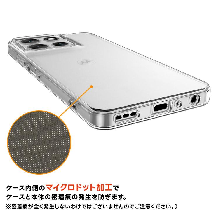 moto g66j 5G ケース g66y カバー クリア motorola 透明 耐衝撃 TPU