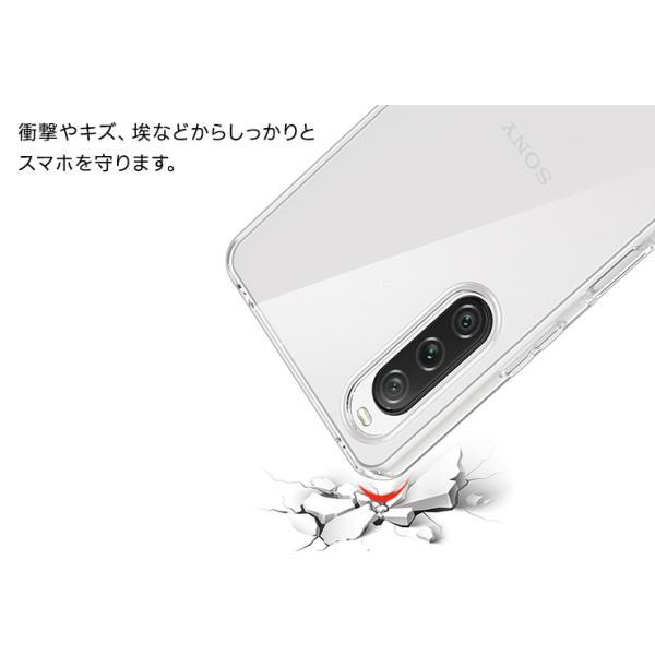 Xperia 10 V ケース クリア スマホケース ソフトケース ソフト TPU