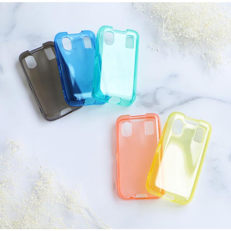 キッズケータイ KY-41C ケース カバー カラー ソフト マモリーノ