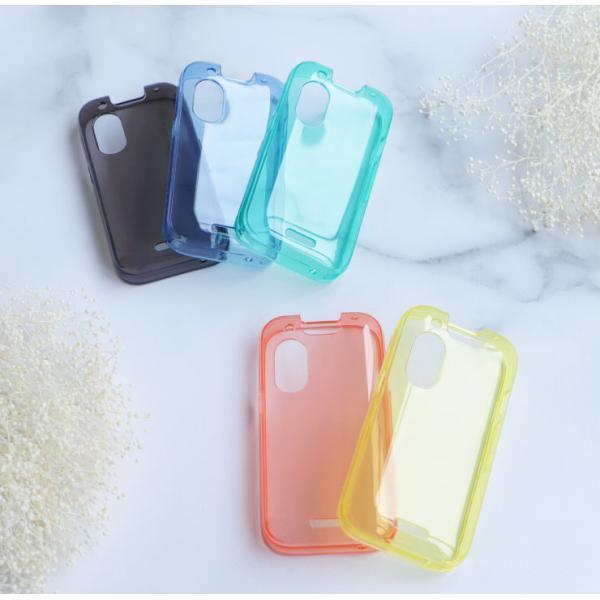 キッズフォン3 水色 本体 クリアカバー付き 楽天市場】キッズフォン3 カバー ソフトバンク ケース TPU クリア