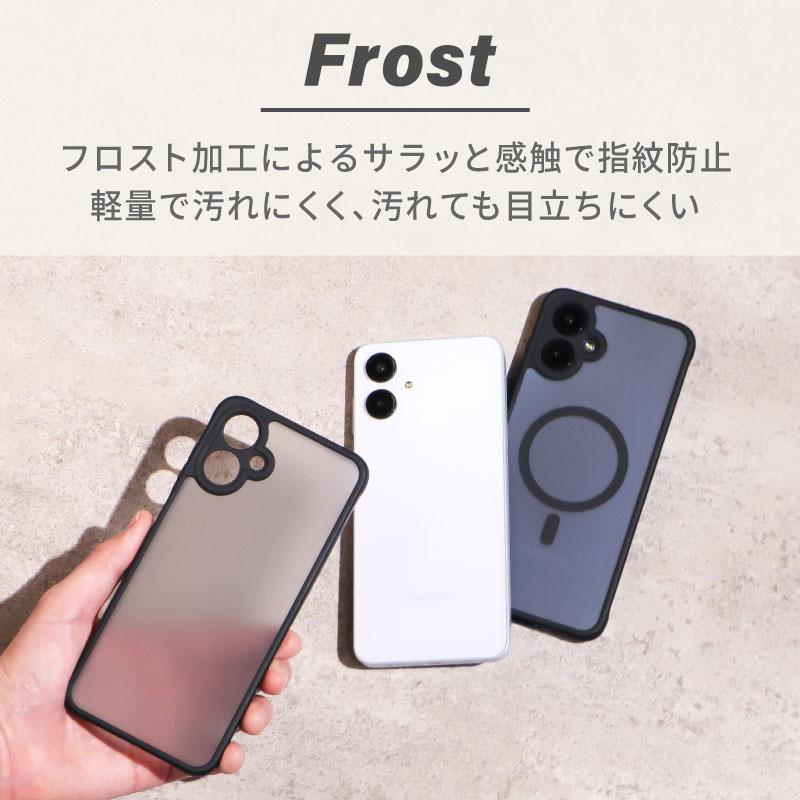 Galaxy A25 5G ケース Magsafe対応 半透明マットケース galaxy a25 5g