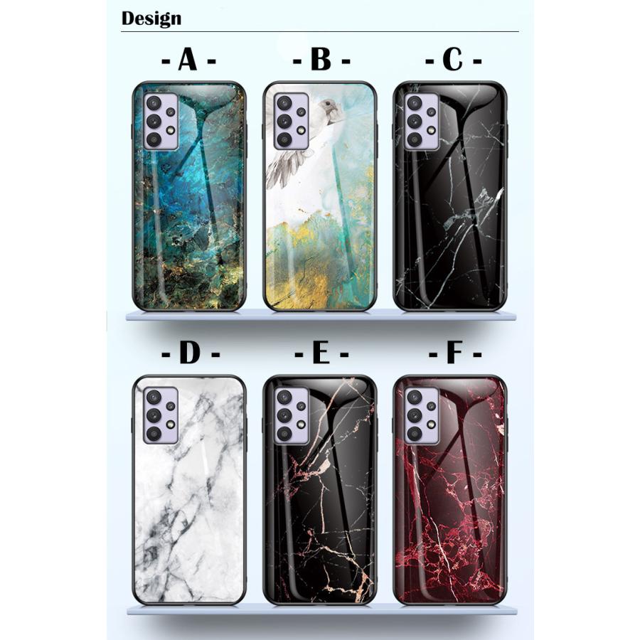 Galaxy A52 5g A32 背面ガラスケース カバー 大理石 マーブル ストーン ハードケース Sc53b Docomo Sc 53b Scg08 ドコモ Au ガラスケース ギャラクシー ファッション