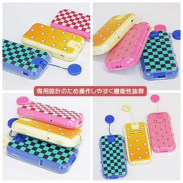 ドコモ キッズケータイ SH-03M 和柄 ケース ソフトケース カバー TPU
