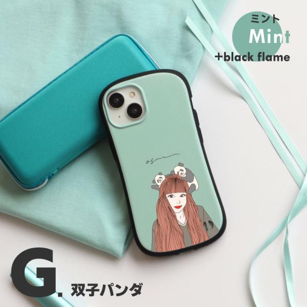 iPhone 15 ケース カバー osuzu 動物 ソフトケース ストラップホール