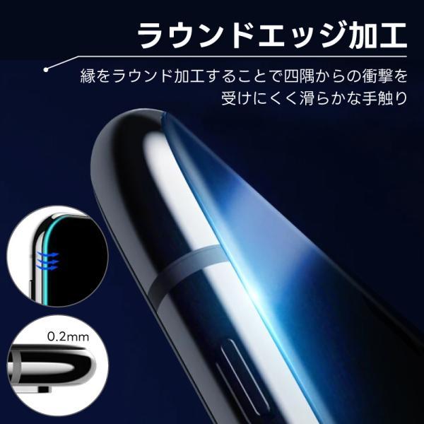 覗きみ防止フィルム Galaxy A51 5G フィルム ガラスフィルム 保護