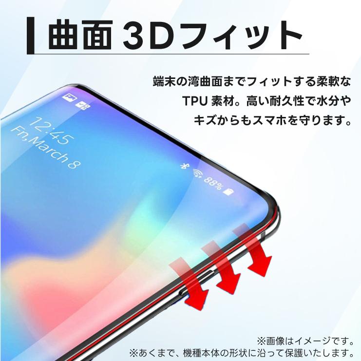 Libero 5G IV ZTE フィルム 保護フィルム 2枚 TPUフィルム 全面保護 TPU 耐衝撃 液晶保護 画面保護 液晶 シート 飛散防止 リベロ ファイブジー フォー Y!mobile｜thursday｜02