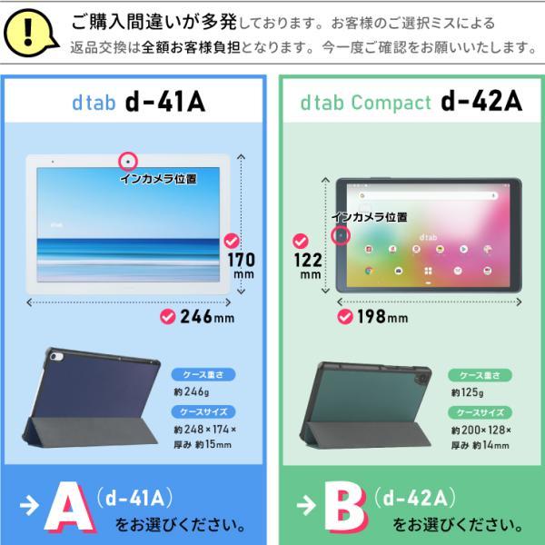 dtab docomo Compact d-52C 8.4インチ d-51C 10.1インチ d-42A 8.0